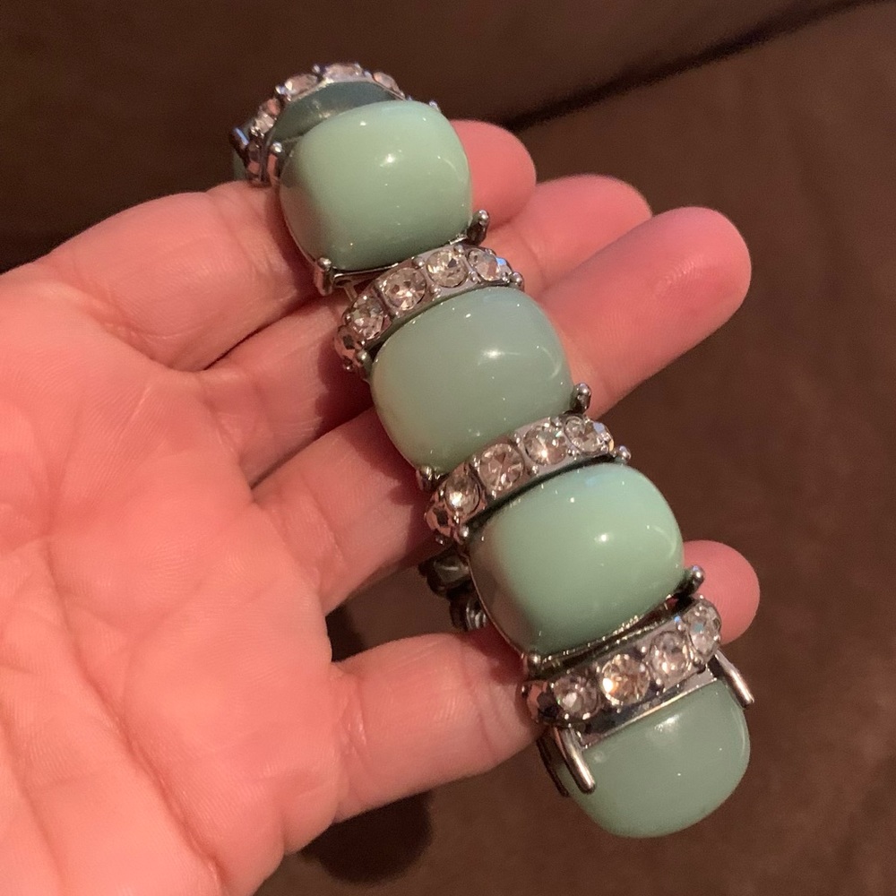 Ann Taylor Loft Crystal Stretch Bracelet